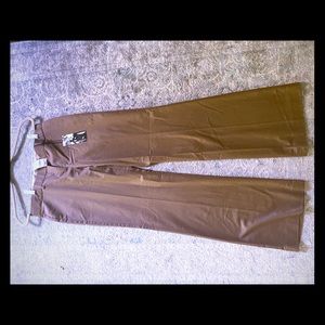 Tan/Brown Express Editor pants - size 6.